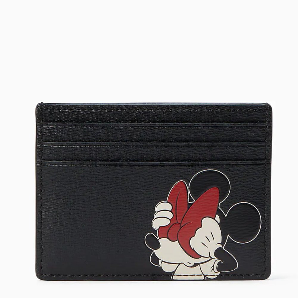 NEW- Disney X Kate Spade New York Minnie Card Holder